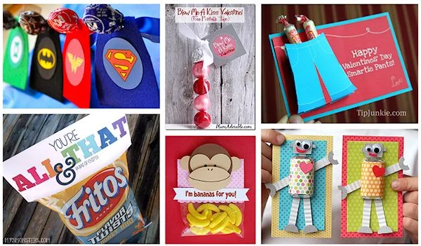 Edible Valentine snack crafts for kids to make