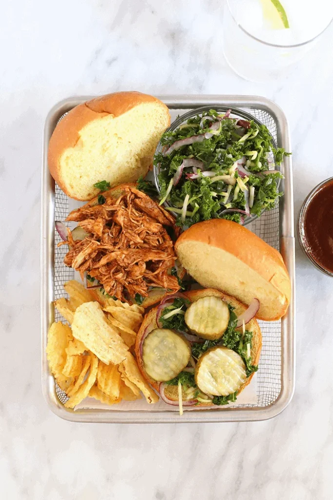 Crock Pot Pulled Chicken (Easy Slow Cooker BBQ Recipe)