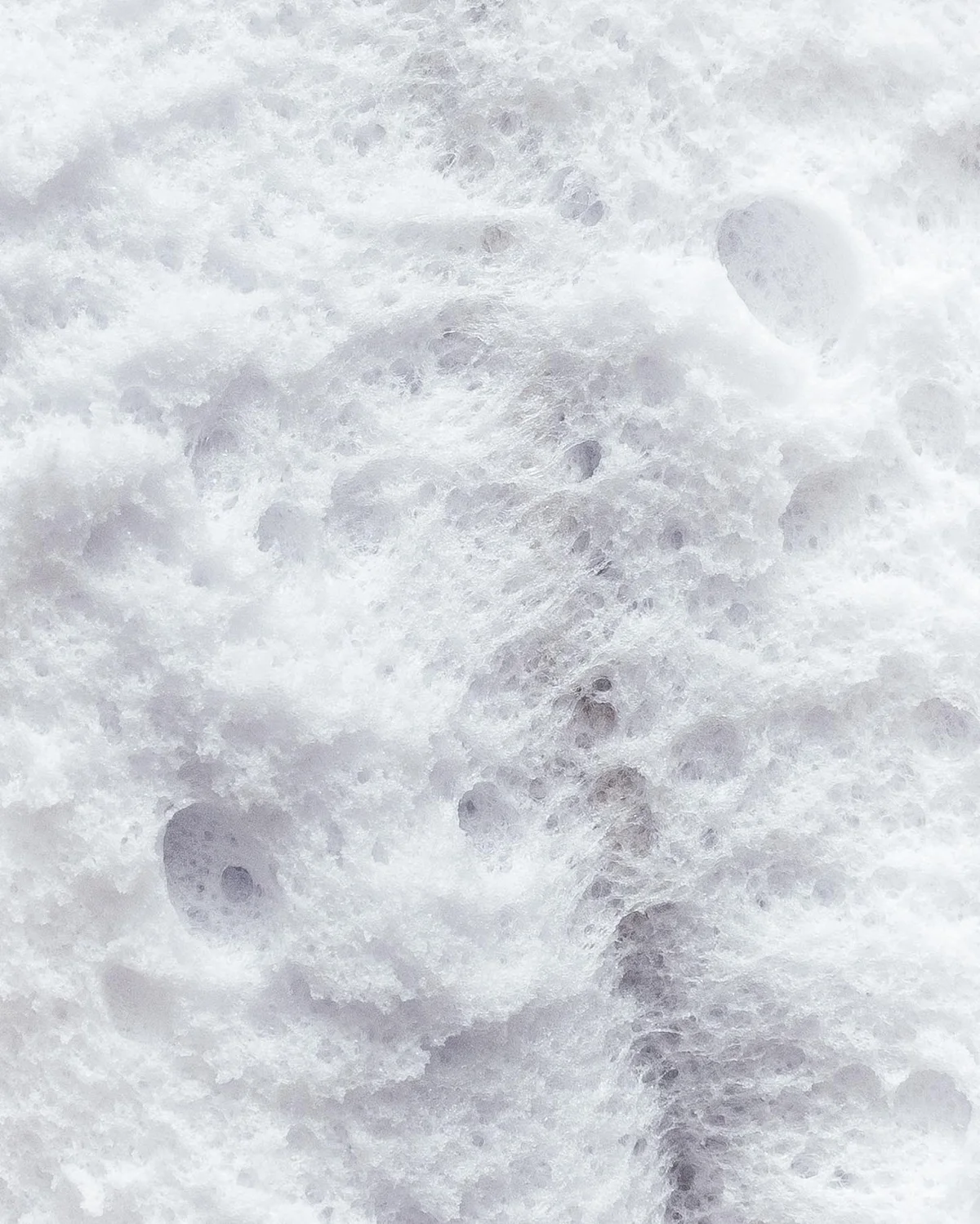 Close-up texture of fluffy whipped meringue cloud bread